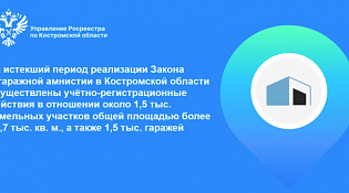 Реализация Закона о «гаражной амнистии» на территории Костромской области