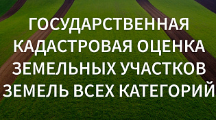 Извещение о размещении проекта отчета об итогах государственной кадастровой оценки, а также о порядке и сроках представления замечаний к проекту отчета